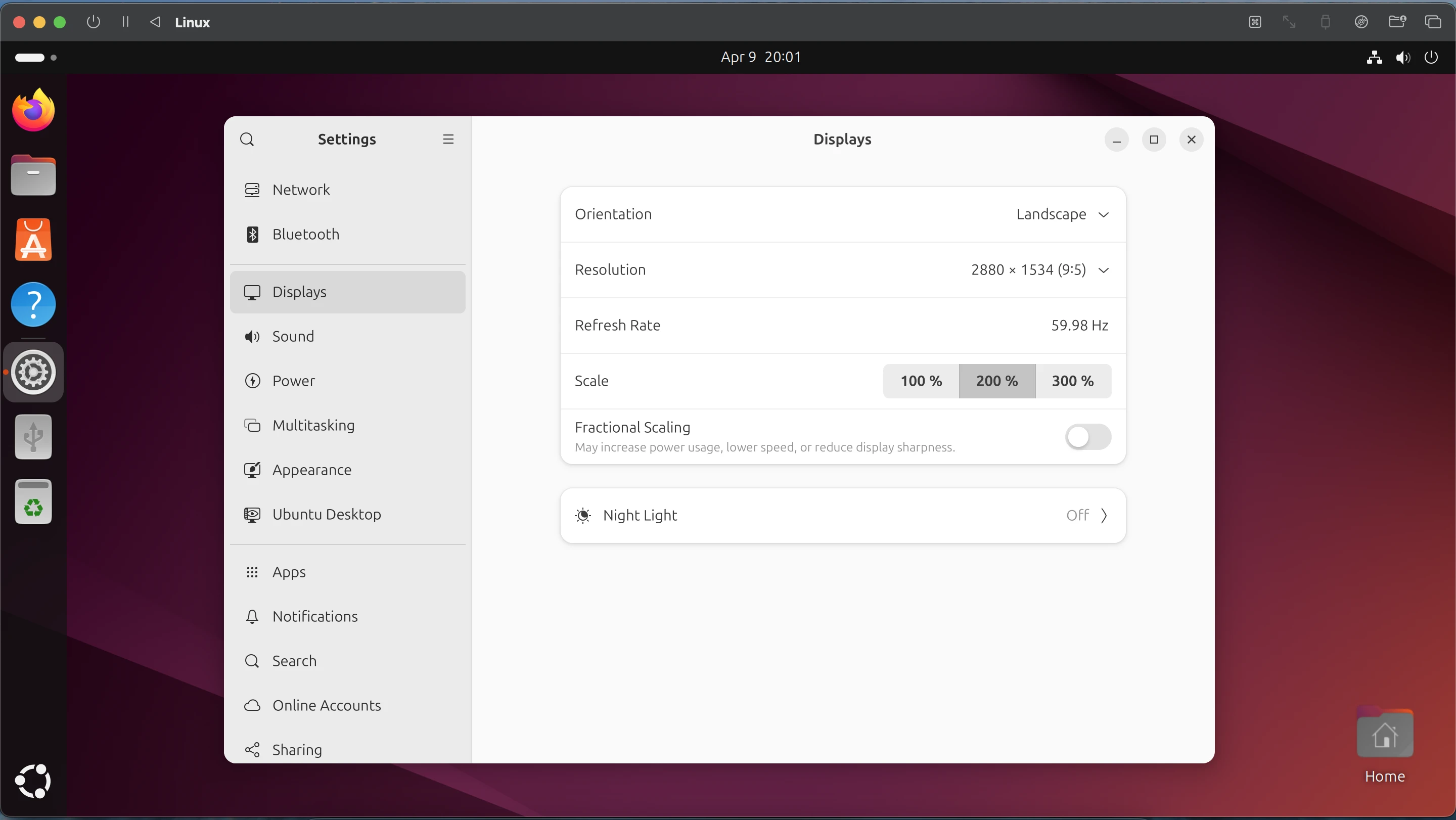 고해상도 스케일링을 위한 Ubuntu 디스플레이 설정 고해상도 스케일링을 위한 Ubuntu 디스플레이 설정