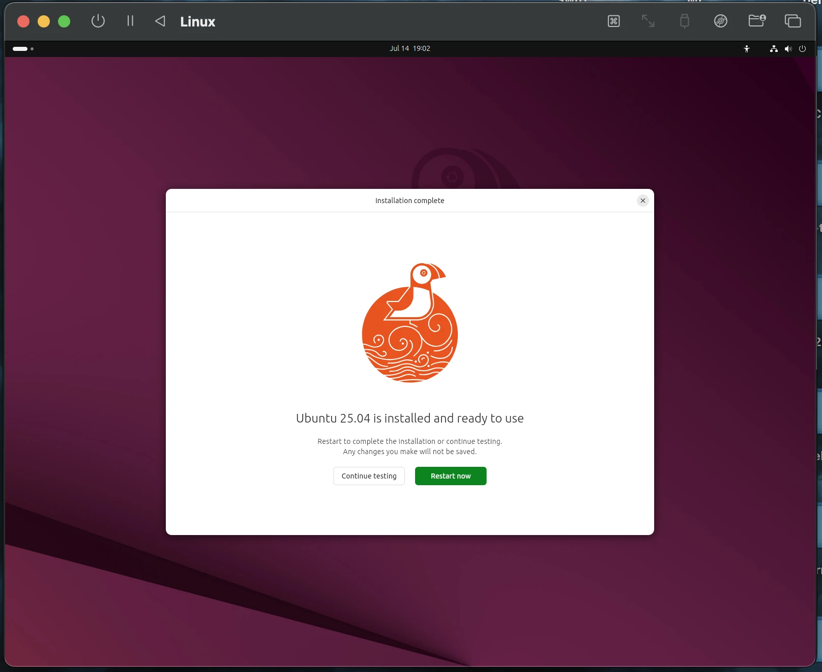 Ubuntu prompting user to restart Ubuntu prompting user to restart